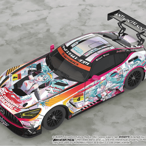 Hatsune Miku AMG 2021 - SUPER GT Round 5 - Itasha 1/64 - Good Smile Racing - Re-Release