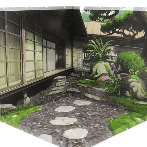 Courtyard - Dioramansion 200 - Background for Nendoroid and Figma Figures