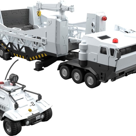 MODEROID Type 98 Special Command Vehicle & Type 99 Special Labor Carrier(re-run)