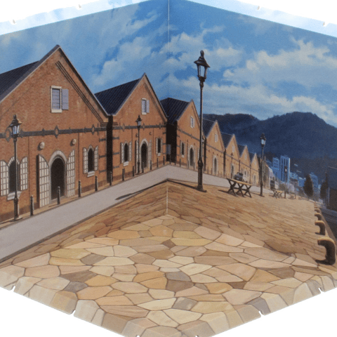 Brick Warehouse - Dioramansion 150 - Background for Nendoroid and Figma Figure