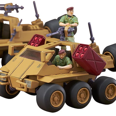 COMBAT ARMORS MAX06 1/72 Scale Bromley JRS Native Dancer Commander Type & Missile Pod Type(re-run)