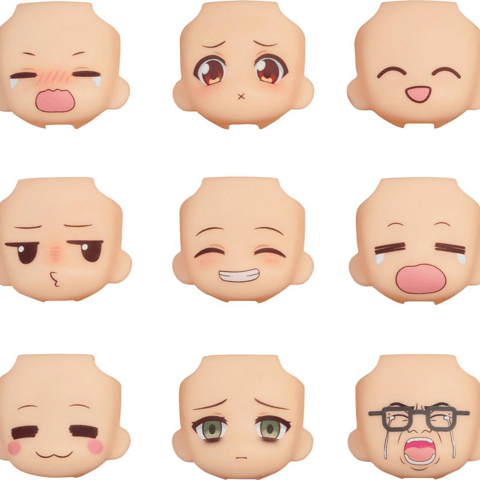 Set - Face Swap Good Smile Selection 02 - Nendoroid More