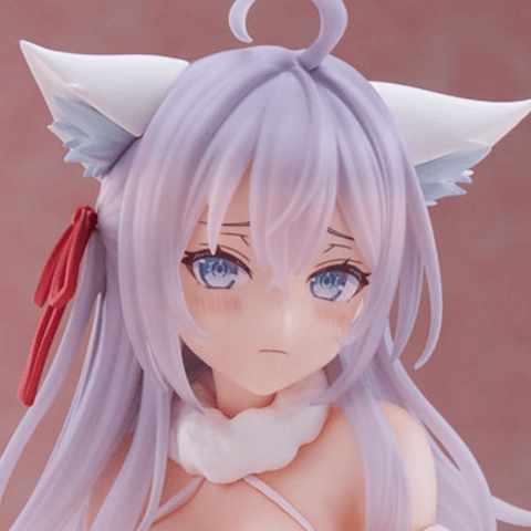 Alya - White Fox - Tenitol Tall PVC Statue by Furyu (31 cm)