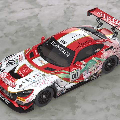 1/43 Good Smile Hatsune Miku AMG: 2017 SPA24H Ver.