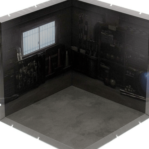 Gymnasium Storage - Dioramansion 150 - Background for Nendoroid and Figma
