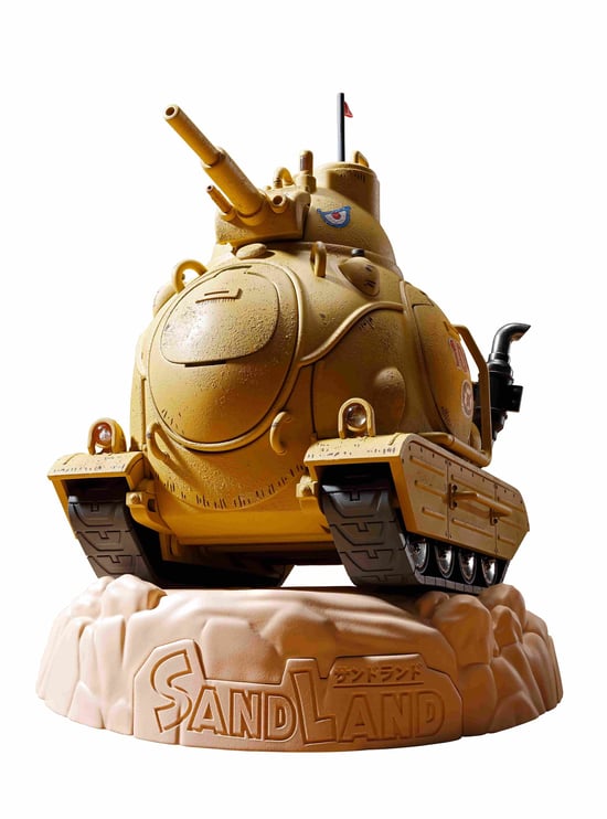 BANDAI Sand Land 1/35 Sand Land Tank 104 - Manga & Anime (Licences A-M