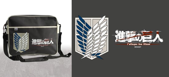 Buy Messenger Bag - Survey Corps Logo - Attack on Titan online | Figuya