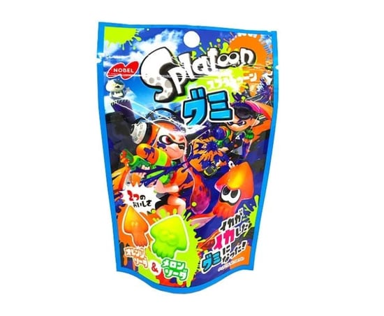 Splatoon Coke Splatoon Gummy Orange Soda & Melon Soda – Japanese Anime Candy | 45g ...