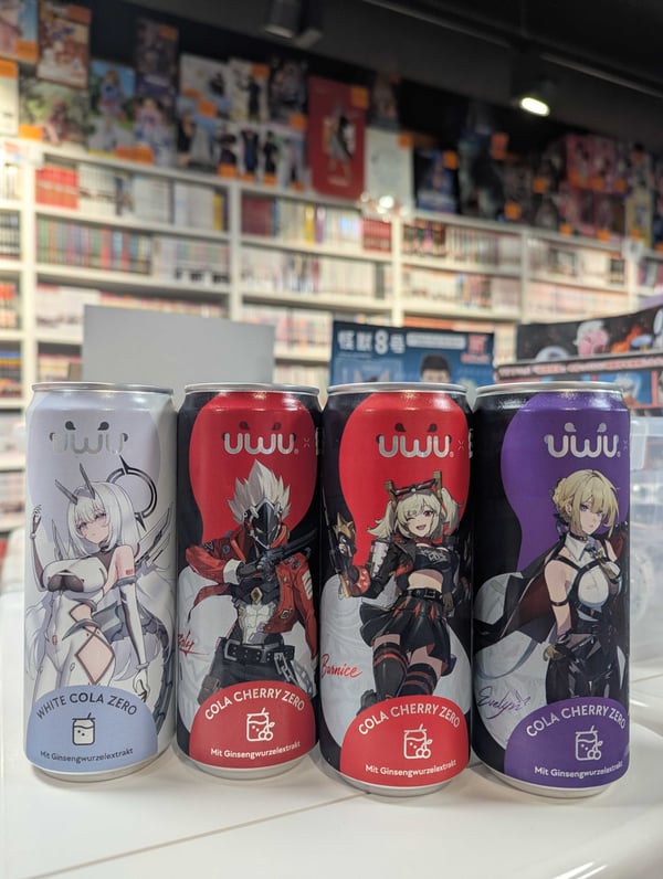 Neue Uwu-Drinks mit Billy, Evelyn, Burnice und Zero