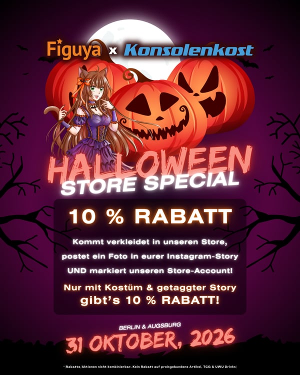 HALLOWEEN BEI FIGUYA X KONSOLENKOST Berlin & Augsburg!