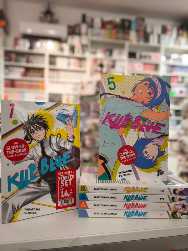 Kill Blue: Der Auftragskiller, der plötzlich wieder zur Schule muss!