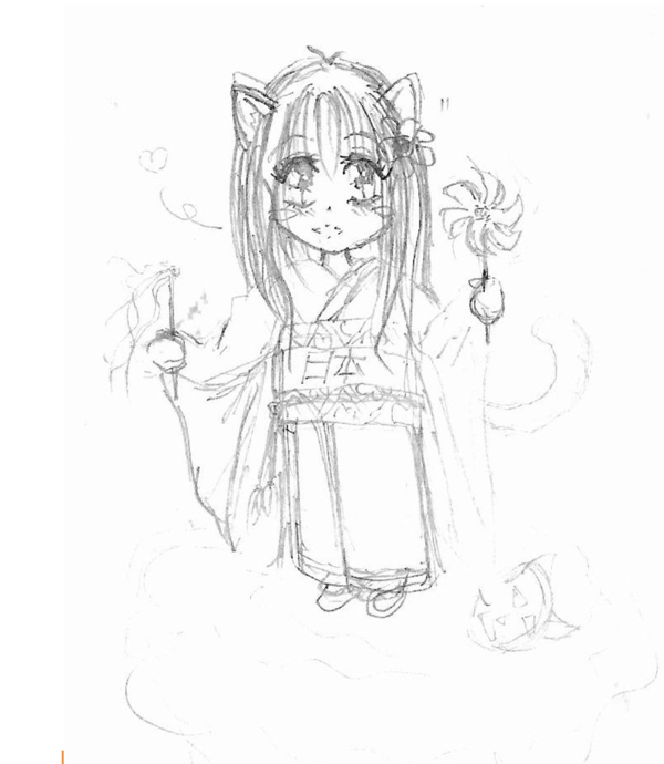 Erster Entwurf von Jessica