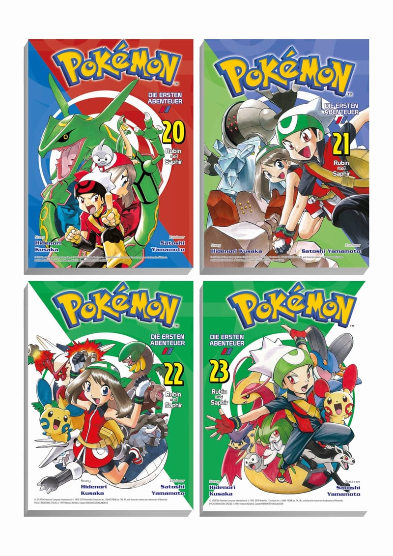 Pokémon – Manga Pack 06: Bundle 6: Ruby and Sapphire 2