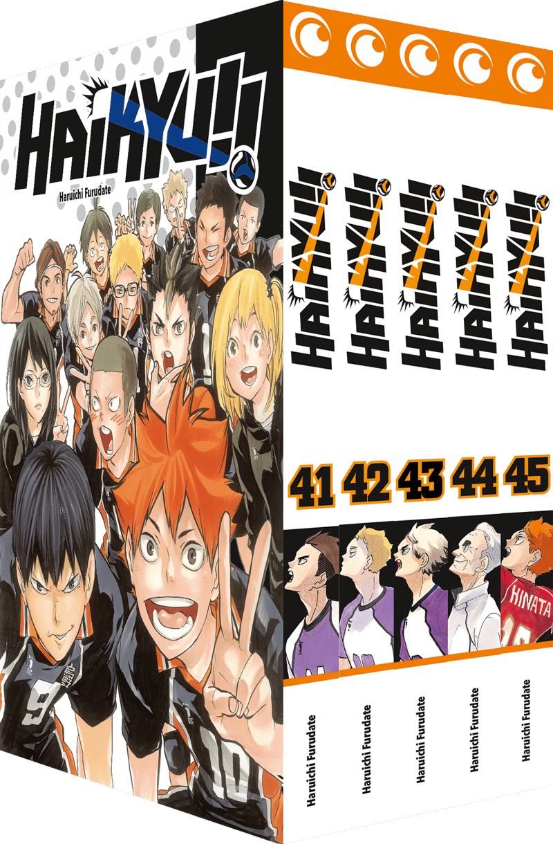 Haikyu!! Sammelbox 5 - Crunchyroll - Vol. 41-45 im Schuber
