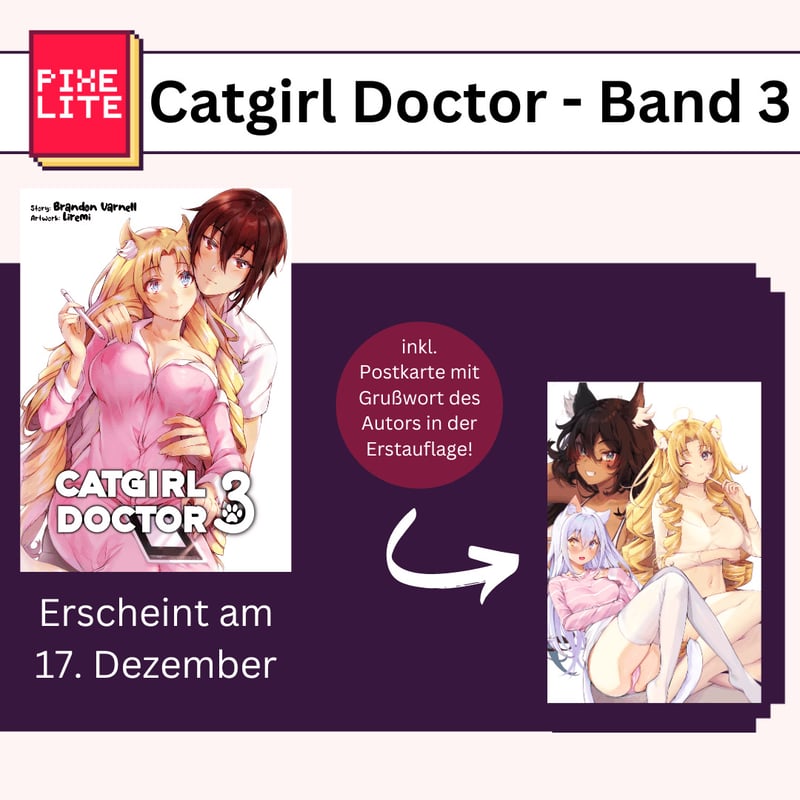 Catgirl Doctor Band 3 - Pixelite
