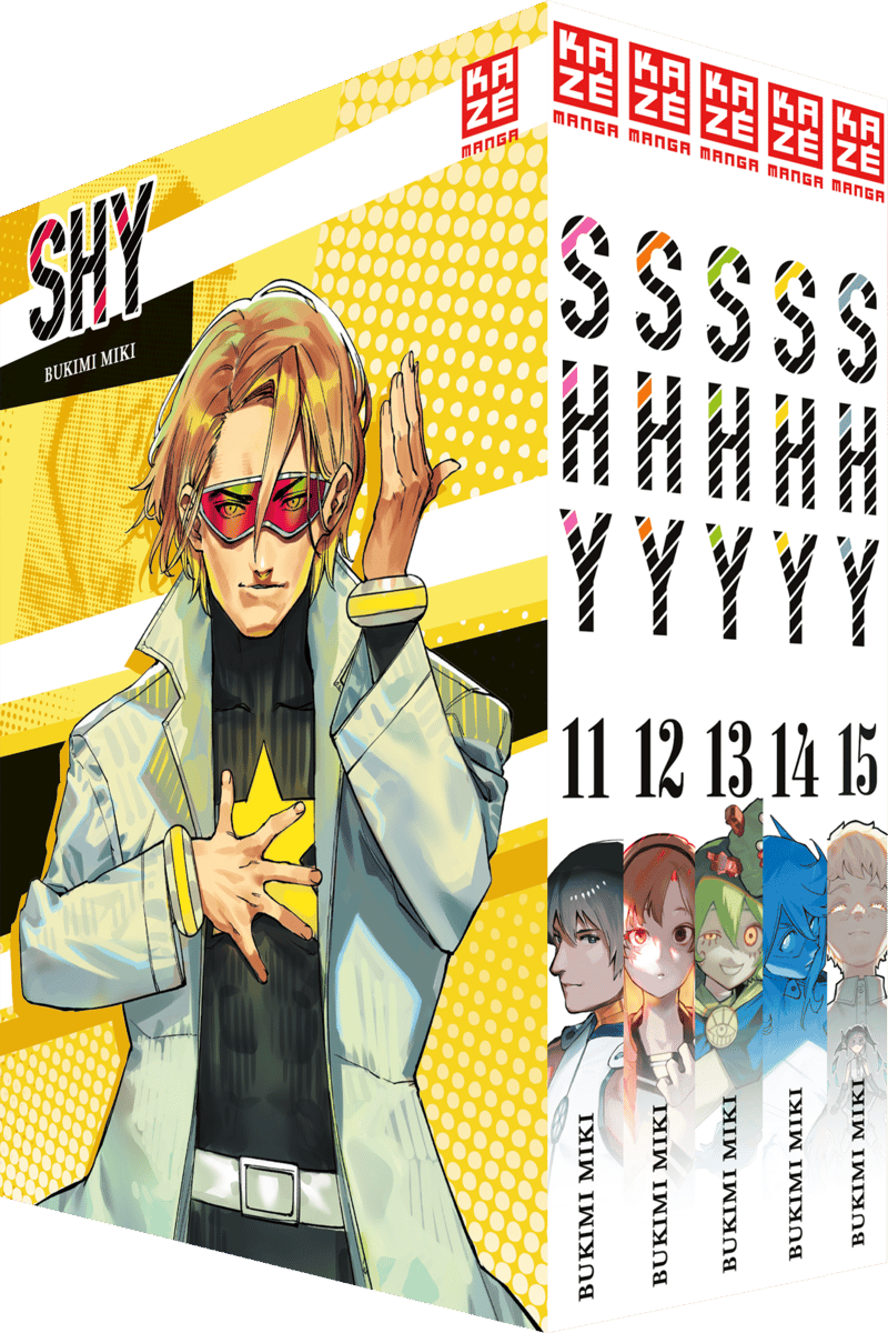 Shy - Kaze - Vol. 11-15 in box