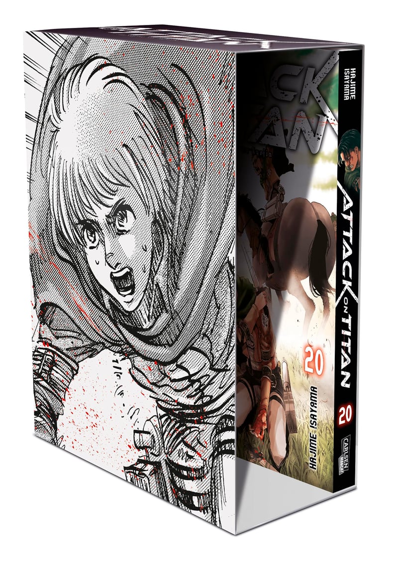 Attak on Titan 20 Sammel Schuber