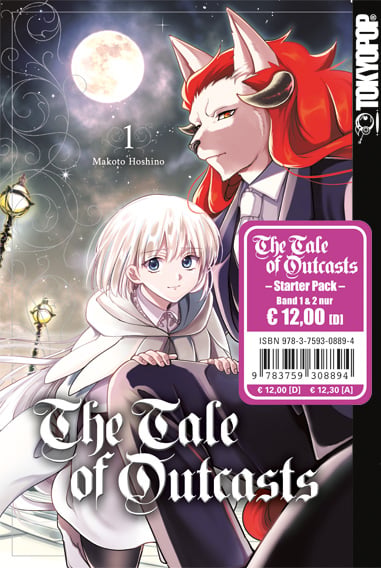 The Tale of the Outcasts - Tokyopop - Starter Pack Band 1 & 2