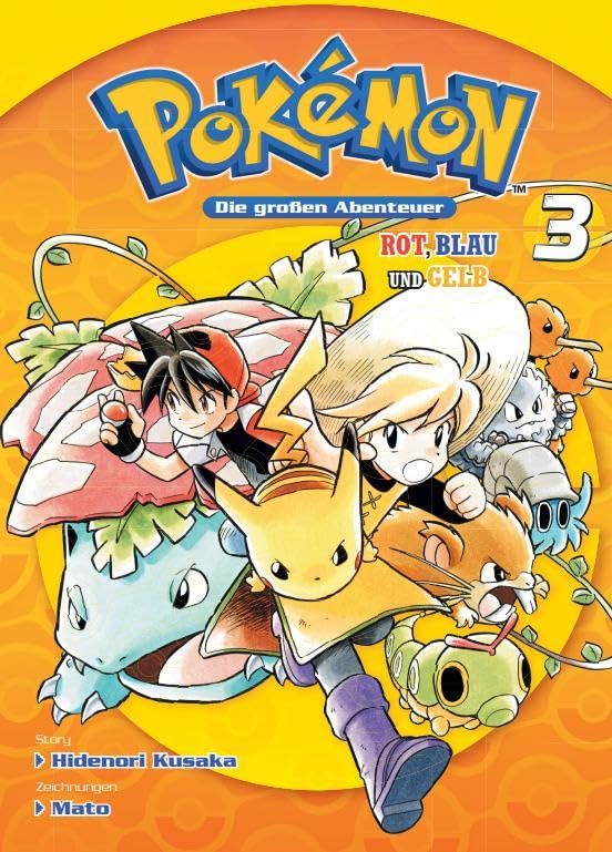 Pokémon Adventures, Red, Blue and Yellow - Panini - Band 03