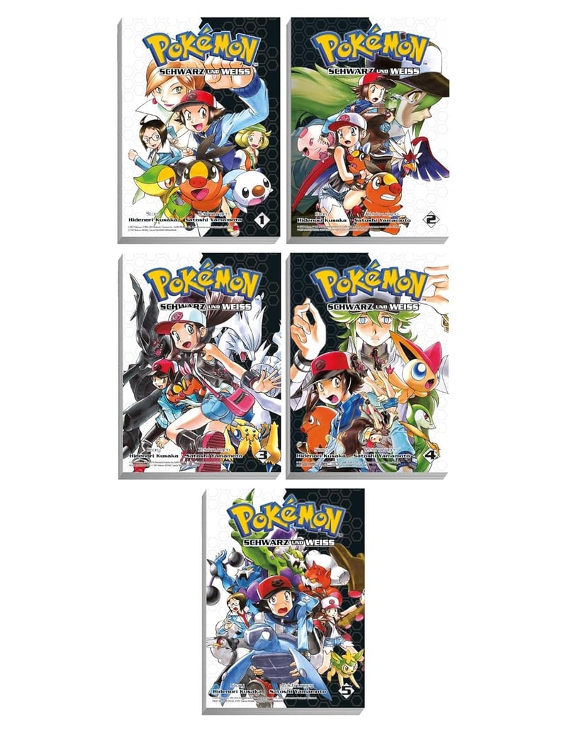 Pokémon – Manga Pack 13 – Bundle 13: Schwarz und Weiss