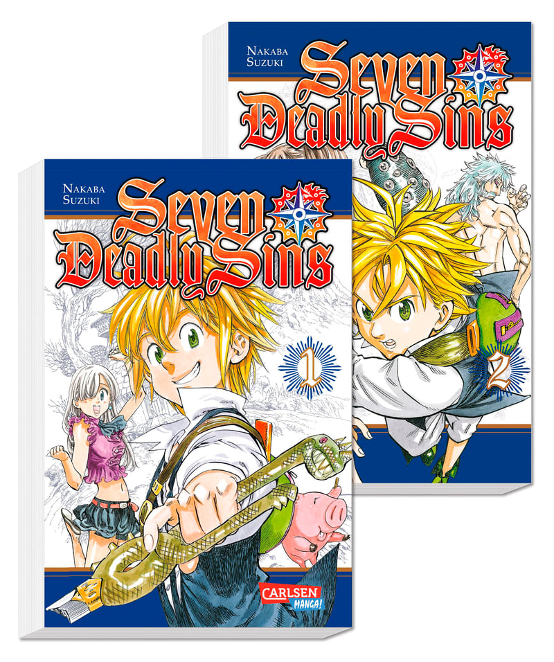 Seven Deadly Sins Doppelpack – Band 01–02 Doppelpack