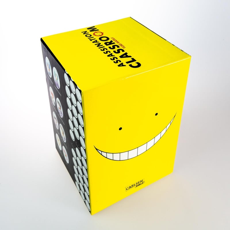 Assassination Classroom – Band 01–08 mit Schuber