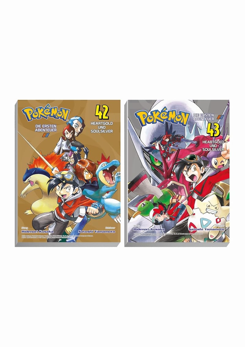 Pokémon – Manga Pack 12 – Bundle 12: Heartgold und Soulsilver