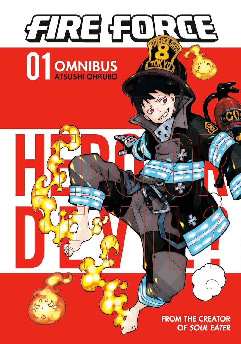 EN Fire Force Omnibus 1 (Vol. 1-3) - Kodansha Comics - englische Ausgabe