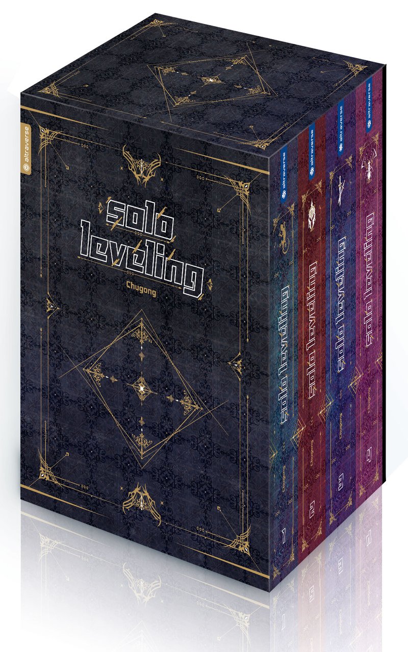 Solo Leveling Roman - Altraverse - Vol. 01-04 with box