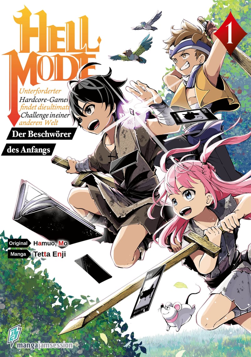 Hell Mode: Unterforderter Hardcore-Gamer findet die ultimative Challenge in einer anderen Welt - Der Beschwörer des Anfangs - Manga Jam Session - Band 01