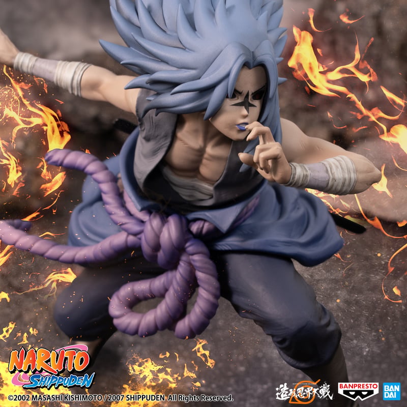 Figurine Naruto Shippuden Sasuke Uchiha Tamashii Buddies Bandai