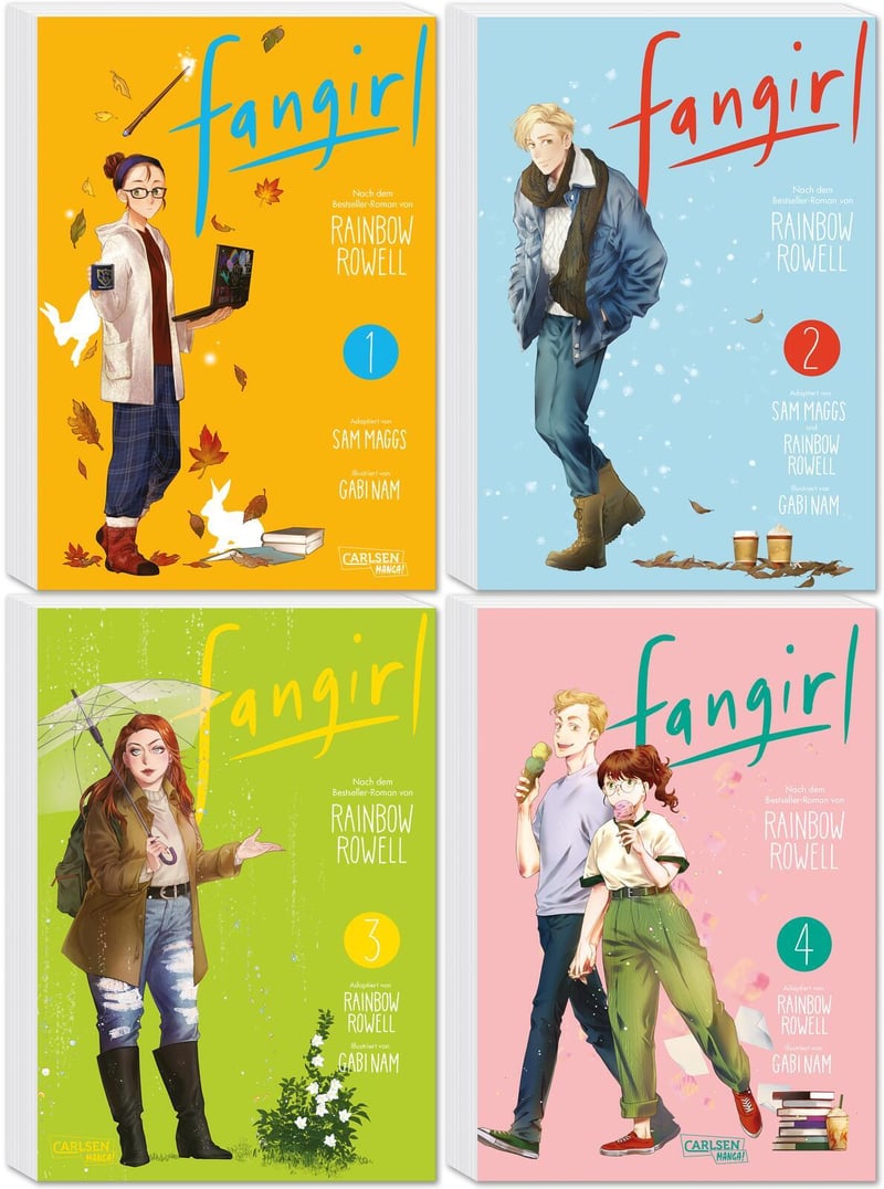 Fangirl Komplettpack – Band 01–04 Komplettpack