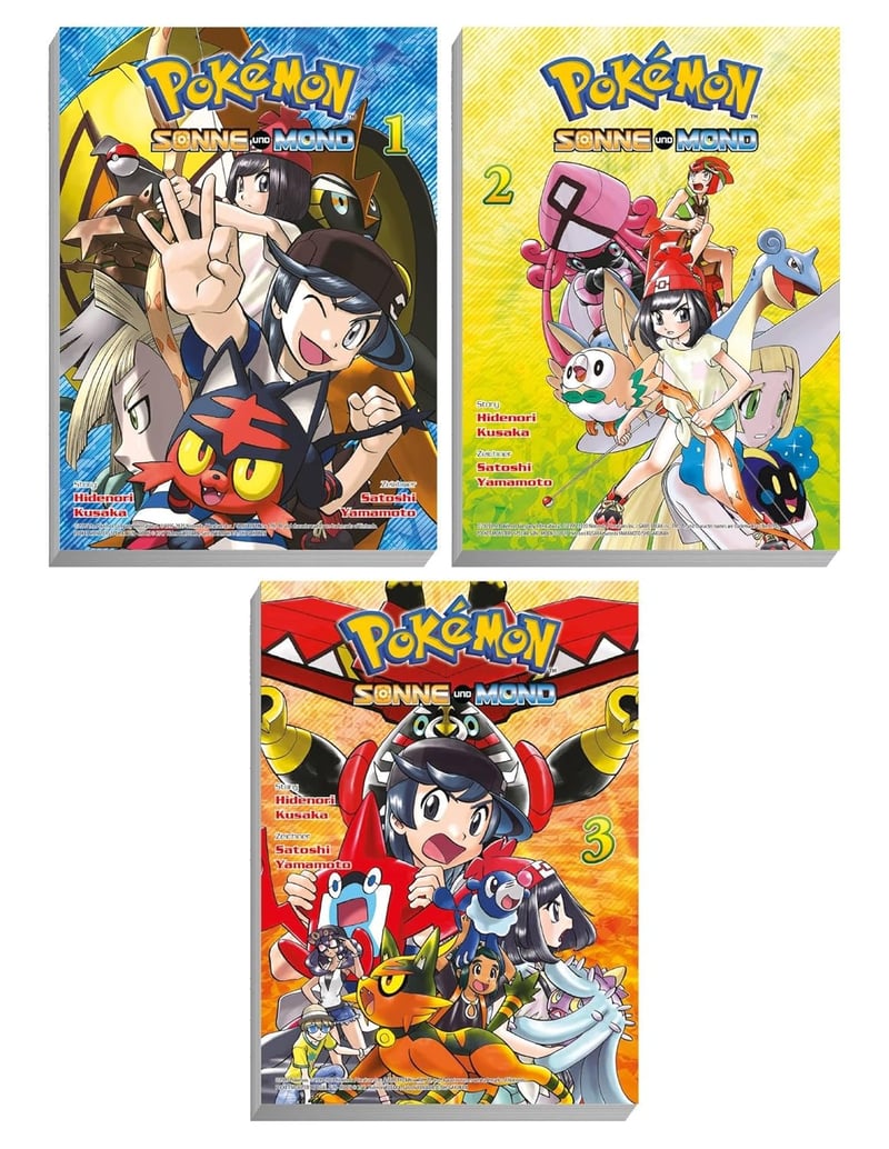 Pokémon – Manga Pack 18 – Bundle 18: Sun & Moon 1