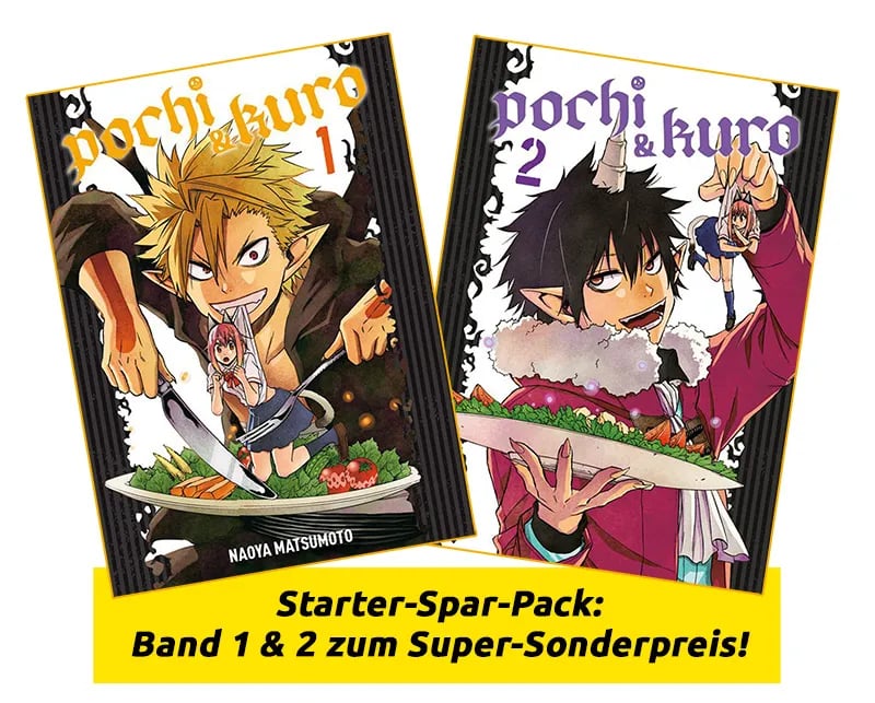Pochi & Kuro - Panini - Starter-Spar-Pack Band 001+ 2