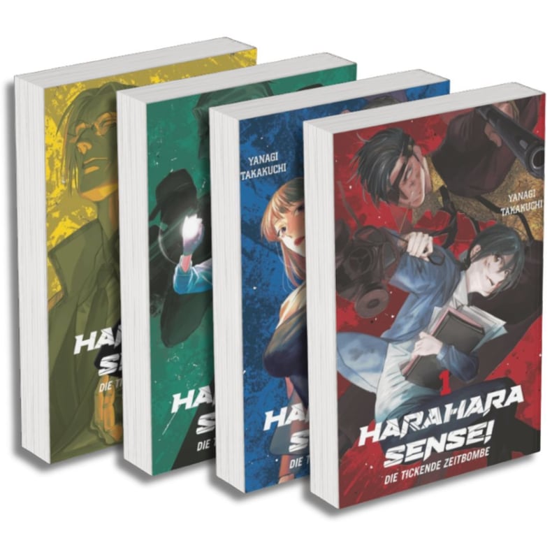 Harahara Sensei – Die tickende Zeitbombe: Manga Pack – Band 01–04