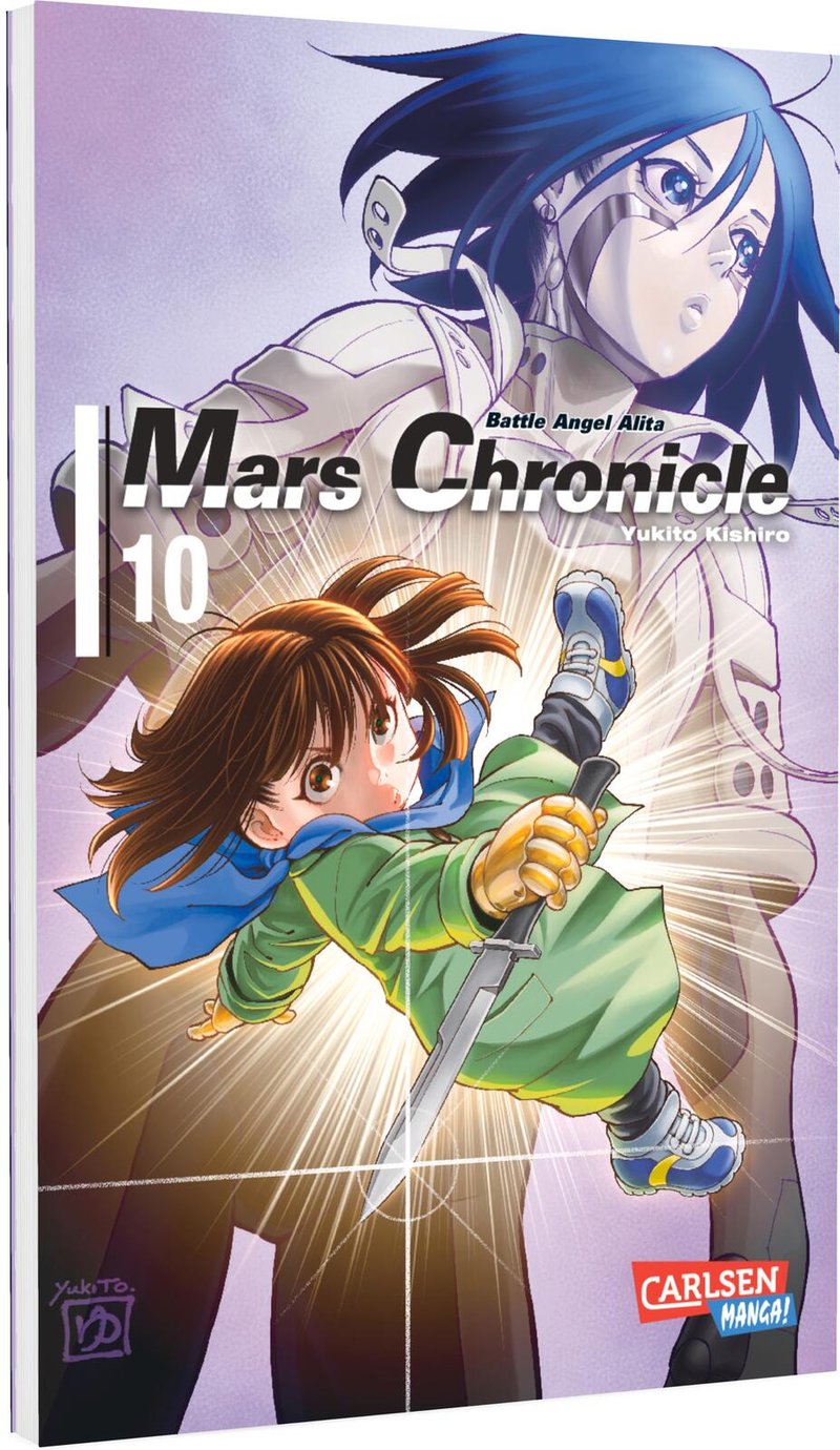 Battle Angel Alita - Mars Chronicle - Carlsen - Band 10