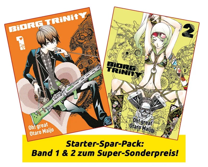 Biorg Trinity - Panini - Starter-Spar-Pack Band 001 + 2