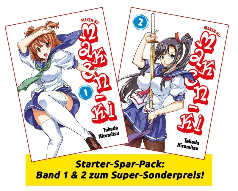 Maken-Ki - Panini- Starter-Spar-Pack Band 001 + 2