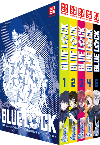 Blue Lock - Kaze - Vol. 01-05 with Box
