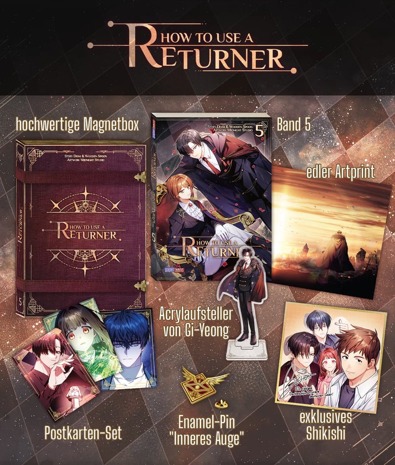 How to Use a Returner - papertoons - Vol. 05 Limited Edition