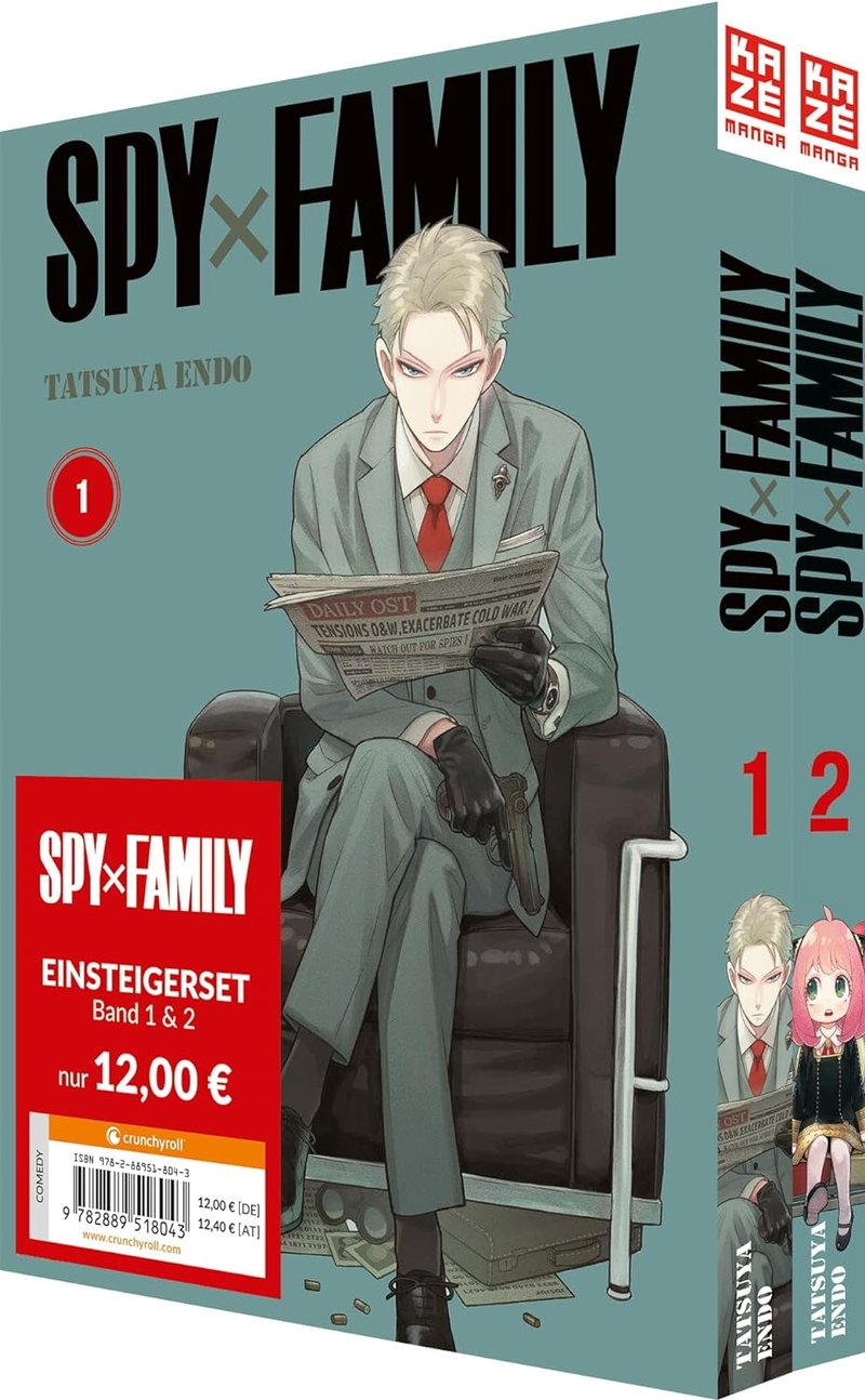 Spy x Family - Crunchyroll - Starter set Vol. 1 & 2