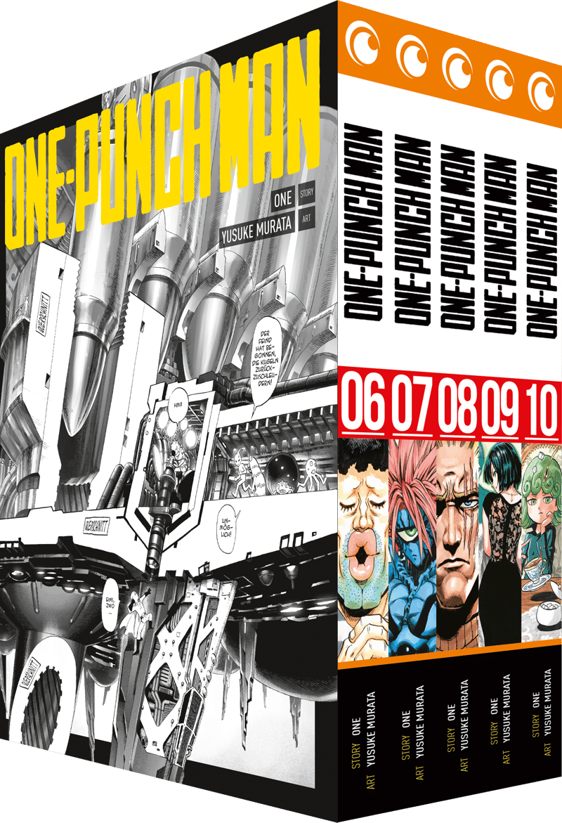 ONE-PUNCH MAN – Mangabox - Kaze - Vol. 6-10 im Sammelschuber