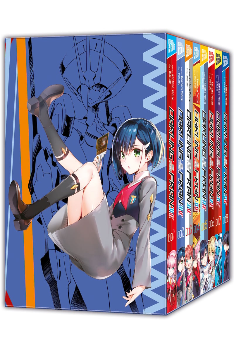 Darling in the Franxx – Band 01–08 mit Schuber