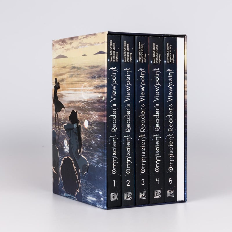 Omniscient Reader - Carlsen - Vol. 1-5 in a limited edition slipcase with extras