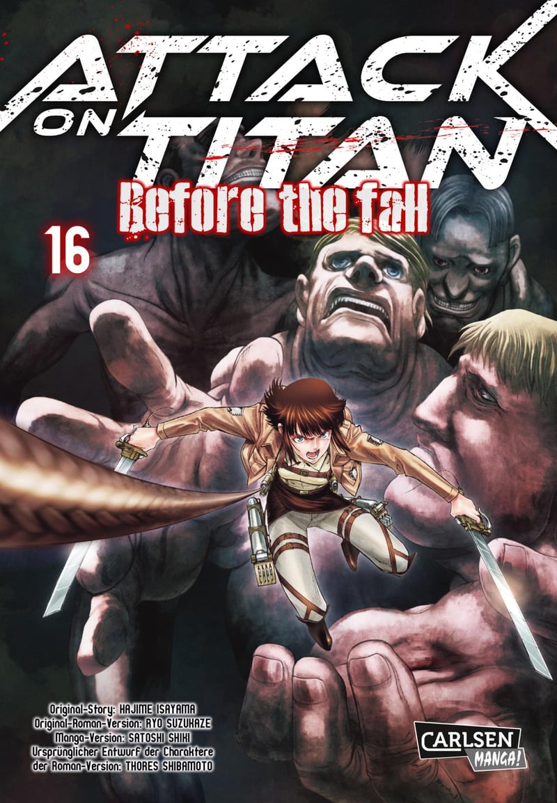 Attack on titan before the fall 16