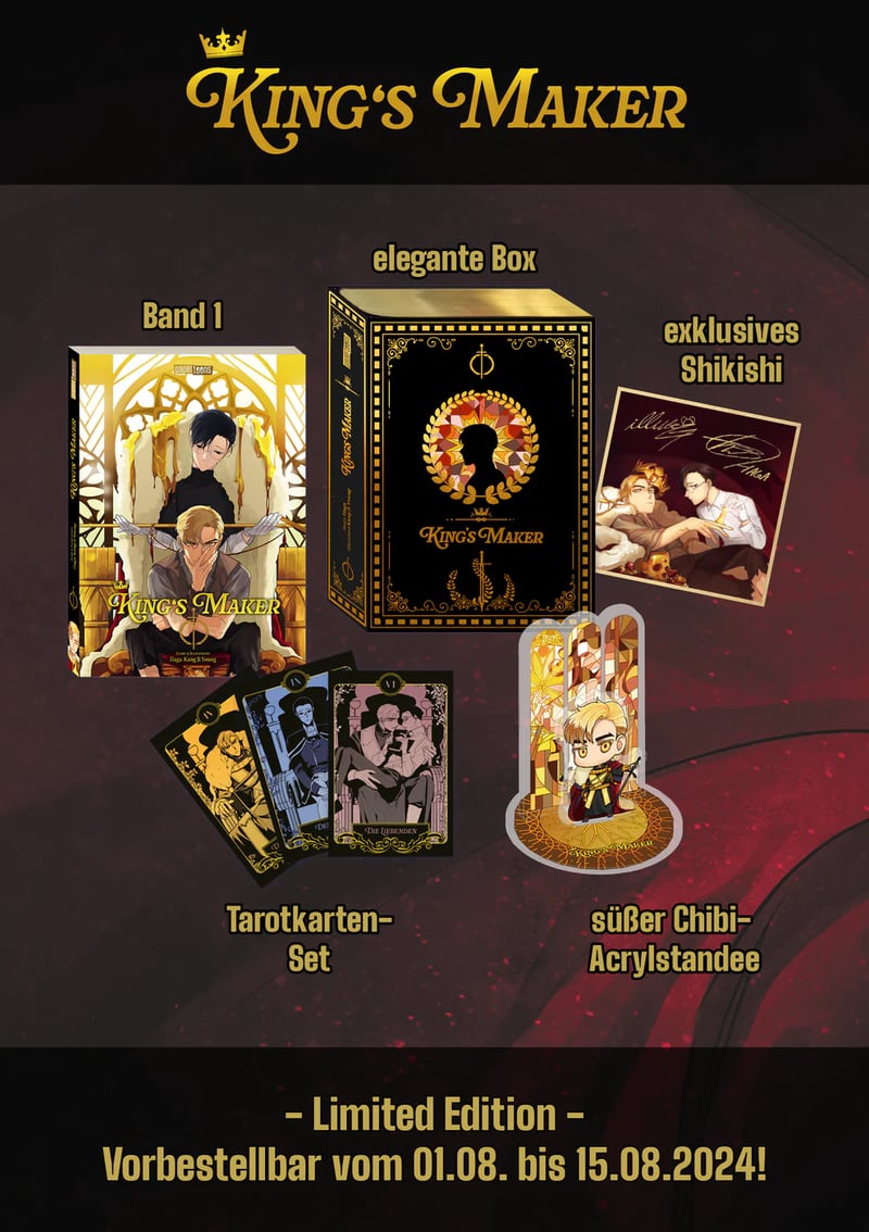 King’s Maker - papertoons - Vol. 01 Limited Edition