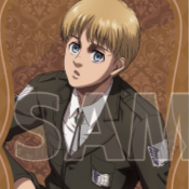Armin Arlert (Sitting Version) - Attack on Titan - Acrylic Smartphone Holder - A3