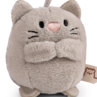 Katze Eepy (grau) - mymochi - Plüsch (5cm) 