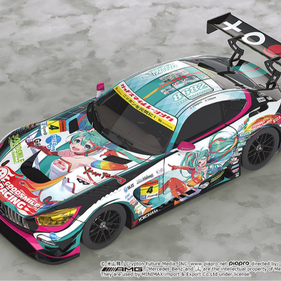 Hatsune Miku AMG 2016 Die Cast 1/64 Figure | Good Smile Racing