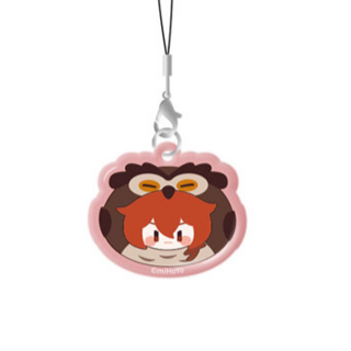 Diluc - Genshin Impact - Rubber Keychain (Teyvat Zoo Series) - miHoYo